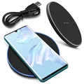 QI Wireless Kabellos Ladestation kompatibel für Huawei P30 Pro Charger Induktives Universal Schnellladegerät