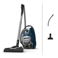 Rowenta Silence Force Effitech Bodenstaubsauger mit Beutel, 400 Watt, extrem leise mit 57 dB(A), energieeffizienter Effitech-Motor, Permanent-Filter, Staubbeutelfüllanzeige, Dunkelblau, RO7451