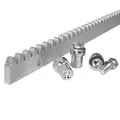 Zahnstange 30x8 / 1005 mm für Schiebetore bis 600 kg, Schiebetorantrieb, Zackenleisten Modul 4 Zahnschiene