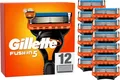 GILLETTE Fusion5 12 Stück + Schlüsselanhänger, 12 Stk