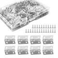 Mini Scharniere Klein für Holz 50 Stück Kleine Modellbau Scharniere Hinges zu...