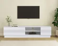 OTTO home Lowboard Angers, Lowboard mit Push-to-open und Kabeldurchführung, Breite 200 cm