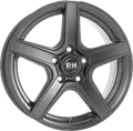 RH Alurad AR4 racing schwarz lackiert 6.5x16 ET43 - LK5/112 ML57.1 Alufelge schwarz