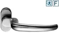 Esco 9mm 815354 D-115.ER.33-FS Ovalrosetten Drücker DIN 182-73 Türdrücker