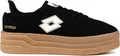 Lotto Damen-Sneaker Stacky RB Schwarz-Weiß, Farbe:schwarz, EU Größe:38