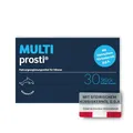 MULTIprosti – Nahrungsergänzung für Männer mit Sägepalmen-, Granatapfel-, Ginseng-Extrakt, Steirischem Kürbiskernöl g.g.A., L-Arginin, Zink, Selen & Vitamin B6, unterstützt Prostata & Vitalität, 30 St