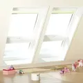 VELUX Dachfenster Lichtlösung QUARTETT Kunststoff THERMO weiß Fenster, 94x118/92 cm (PK06)
