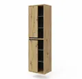 Vicco Hochschrank Viola, Artisan-Eiche/Anthrazit, 50 x 170 cm (1-St)