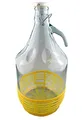 GLASBALLON GÄRBALLON GLASFLASCHE 5 LITER WEINBALLON GLAS BALLON 5L BÜGELVERSCHLUSS BDG5D