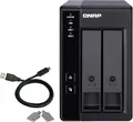 Macierz dyskowa Qnap 2-wnÄ™kowa obudowa rozszerzajÄ…ca RAID z USB3.1 (TR-002)