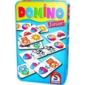 Schmidt Spiele Domino Junior - Metalldose (Deutsch, Französisch, Italienisch, 2 - 6 Spieler) (51240)