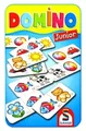 4001504512408 Gra Domino Junior w metalowej puszce Schmidt Gry