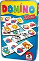 Schmidt Spiele 51240 Domino Junior Reisespiel Metalldose Edition Set