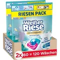 Weißer Riese AROMATHERAPIE LOTUS Waschmittel Caps, 2x 60 St.