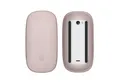 kwmobile Mausfüße Silikon Schutzhülle für Apple Magic Mouse 1 / 2 (1-St), PC Maus Cover Hülle aus softem Silikon - Altrosa