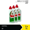 Castrol 2T JASO FB Motorenöl 3x1 Liter = 3 Liter