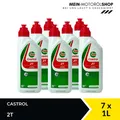 Castrol 2T JASO FB Motorenöl 7x1 Liter = 7 Liter