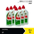 Castrol 2T JASO FB Motorenöl 6x1 Liter = 6 Liter