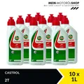 Castrol 2T JASO FB Motorenöl 10x1 Liter = 10 Liter