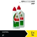 Castrol 2T JASO FB Motorenöl 2x1 Liter = 2 Liter