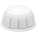 WAGNER Design-Boden-Türstopper SCREW OR GLUE/Schrauben oder Kleben - Durchmesser Ø 40 x 20 mm, Puffer thermoplastischer Kautschuk, weiß, Designpreis - 15515411
