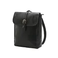 DRAKENSBERG Kleiner Leder City-Rucksack 'Tara' mit 13" Laptopfach, Daypack für Damen aus Premium Leder, 11L - Schwarz, DR00448