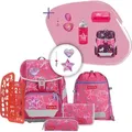 Step by Step Schulranzen-Set 2IN1 PLUS „Star Stella“, 10-teilig, pink