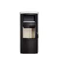 HARK Kaminofen "Vito WW GT ECOplus", creme-weiss, Stahl, 8 kW, wasserführend