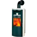 Kaminofen HARK "»Vito WW GT ECOplus 8,4 KW«", weiß (graphit), Kaminöfen, creme-weiss