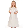 KRÜGER KIDS Dirndl Kinderdirndl 3tlg. - JOANA - ecru 116
