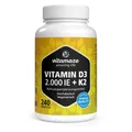 Vitamin D3 K2 2000 I.e./100 µg Hochdosiert Tabl. 240 St