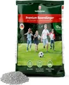 10 kg starker mineralischer Rasendünger mit 3 Monaten Langzeitwirkung ideal für Frühjahr und Sommer NPK 15+5+8 (+3), staubarmes Granulat, Langzeitdünger Rasen Dünger