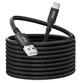 Extra Langes 5M USB C Ladekabel, 3.1A Schnellladekabel, USB Anf Typ C Kabel Gefl