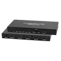 HDMI Splitter, 1x IN 4x OUT, 4K2K 60Hz 1 HDMI Eingang/ 4 HDMI Ausgänge , 4K2K (60Hz) 1080p (3D) YUV 4:4:4 , Energieverbrauch: max. 1W , Inkl