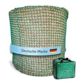 Flori's® Heunetz Rundballen – ø 150 cm, Höhe 150 cm – Maschenweite 4,5 x 4,5cm – Stabiles Heunetz für Pferde zur artgerechten Fütterung - Rundballennetz für Heuraufe geeignet, Heuballennetz engmaschig