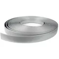 Bestlivings Gardinenschiene Blende für eine saubere Fensteroptik, geklemmt, Kunststoff, viele Farben & Holzoptiken, H5 cm, flexibel kürzbar grau 300 cm