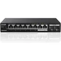 Tenda TEM2010X Netzwerk-Switch 2.5G Ethernet (100/1000/2500) Desktop Schwarz - Schwarz