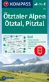 / KOMPASS Wanderkarte 43 Ötztaler Alpen, Ötztal, Pitztal 1: ... 9783991542124