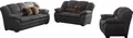 COTTA Polstergarnitur Casino, Sofa Set, 3-2-1 Sitzer, Wohnzimmer Garnitur, (Set, 3-tlg), Sessel, 2-Sitzer, 2,5-Sitzer, hohe Rückenlehne