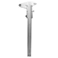Brüder Mannesmann Messschieber 150 mm Edelstahl, Präzisions-Messwerkzeug mit Feststellrad, 0,05 mm Nonius, rostfrei, für Innen-, Außen- und Tiefenmessung, mit Aufbewahrungskassette | M 825-150