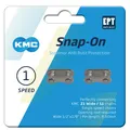 KMC Kettenverschlussglied Kettenschloss Nabenschaltung 1/2x1/8" 8,6mm 2 Stück