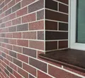 STM Company Verblendsteine AMK Fassadensystem für Innen und Aussen, Wandverkleidung Ziegeloptik, BxL: 99,50x125,00 cm, 9,00 qm, Wandpaneele, innen/außenbereich, Ziegelsteinoptik, 410 Mix-rot