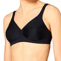 Triumph Damen BH Modern Soft+Cotton N, ohne Bügel, ohne Polsterung, Verstellbare Träger, 100A, Schwarz