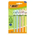 Bic Kristallfigur-Kugelschreiber, 1 mm, blau, 5 Stück (5x) (303751)