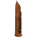 Estexo - Dekosäule Rostsäule Gartendeko 120 / 150 Cm Edelrost Säule Pflanzsäule Rost 120 Cm