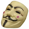 GOODS+GADGETS Anonymous Maske - V wie for Vendetta Mask - Guy Fawkes Mask - Halloween Karneval (Beige)