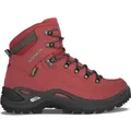 Lowa Renegade Mid GTX (All-Terrain, Nubukleder, wasserdicht) chilirot Damen Wanderschuh rot 38 EU