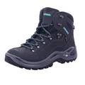 LOWA W Renegade GTX Mid Grau - Gore-Tex Wasserdichter komfortabler Damen Gore-Tex Multifunktionsschuh, Größe EU 37 -