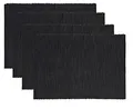 Sander 4-er Set Tischset Breeze, 35x50 cm, Farbe 34- Grafit