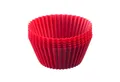WESTMARK Muffinform mit Antihaft-Effekt, 6 Stück, Ø 7cm, Silikon, Rot